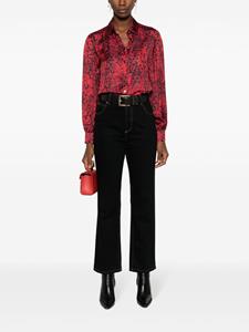 Blouse met lange mouwen - Rood