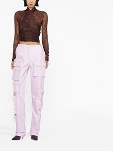 Off-White Cargo broek - Paars