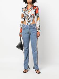 samimirovintage Sami Miro Vintage Slim-fit jeans - Blauw