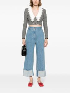 Patou Jeans met wijde pijpen - Blauw