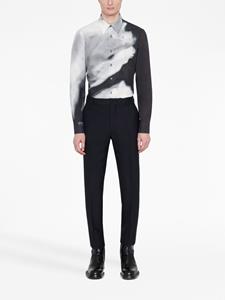 Alexander McQueen Pantalon met toelopende pijpen - Zwart