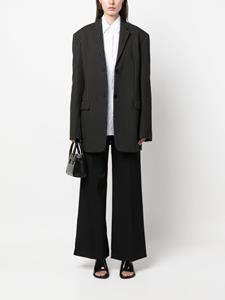 Lanvin Pantalon met wijde pijpen - Zwart