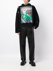 natashazinko Natasha Zinko Hoodie met print - Zwart
