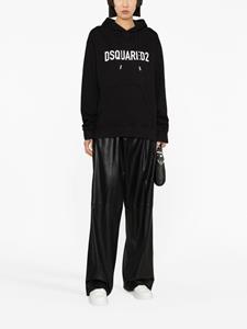 DSQUARED2 Hoodie met logoprint - Zwart