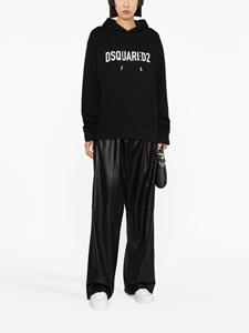 Dsquared2 Hoodie met logoprint - Zwart