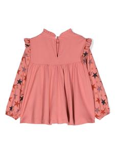 Shirt met sterrenprint - Roze