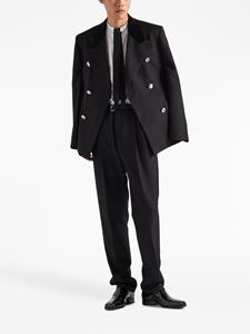 Prada Wollen pantalon - Zwart