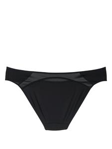 marliesdekkers Marlies Dekkers Slip met mesh vlak - Zwart