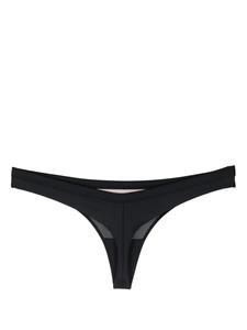 Marlies Dekkers String met mesh vlak - Zwart