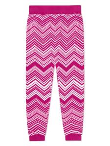 missonikids Missoni Kids Tweekleurige legging - Roze