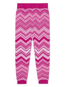 Missoni Kids Tweekleurige legging - Roze