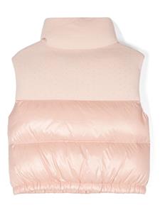 monclerenfant Moncler Enfant Suzan bodywarmer met vlakken - Roze