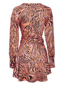 PINKO Mini-jurk met abstracte print - Roze