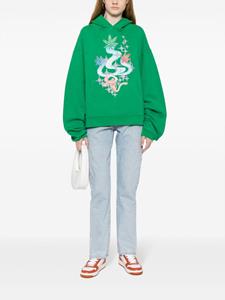 ERL Blouse met bladprint - Groen