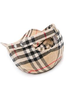 Burberry Vintage Check-pattern cotton cap - Beige