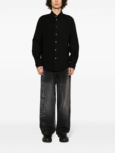 Nahmias Jeans met logopatch - Grijs
