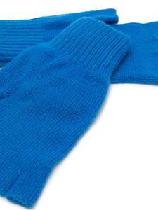 Pringle of Scotland Vingerloze handschoenen - Blauw