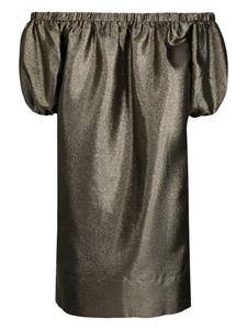 cynthiarowley Cynthia Rowley Metallic mini-jurk - Goud