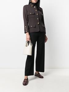 chanelpre-owned CHANEL Pre-Owned Straight pantalon - Zwart