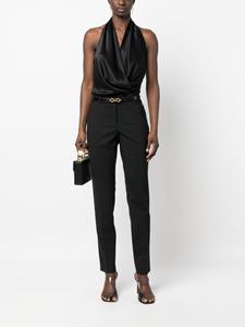 dolce&gabbanapre-owned Dolce & Gabbana Pre-Owned 2000s high waist pantalon - Zwart