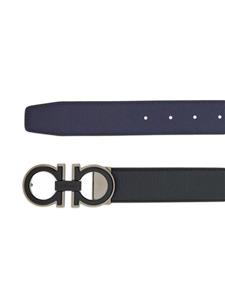 Ferragamo Omkeerbare riem - Blauw