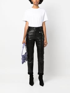 Leren broek - Zwart