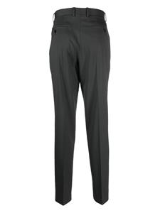 Theory Broek met toelopende pijpen - Grijs