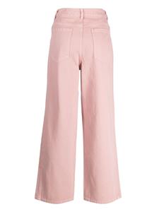 b+ab Jeans met wijde pijpen - Roze
