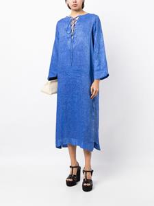 Bambah Linnen tuniek - Blauw