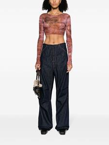 DARKPARK Jeans met wijde pijpen - Blauw