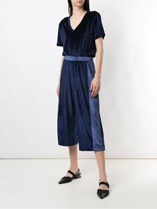 Olympiah Fluwelen culotte - Blauw