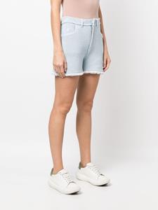 Barrie Shorts met franje detail - Blauw