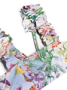 Nice bikini met bloemenprint - Groen