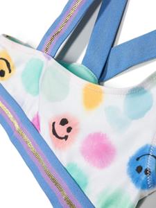 Nicola asymmetrische bikini - Wit