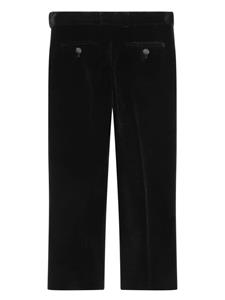 Dolce & Gabbana Kids Ribfluwelen chino - Zwart