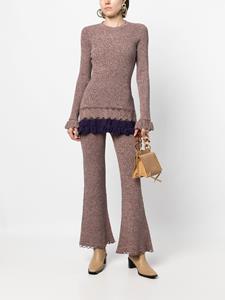ullajohnson Ulla Johnson Flared broek - Veelkleurig