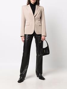 saintlaurentpre-owned Saint Laurent Pre-Owned 2001 blazer met enkele rij knopen - Beige