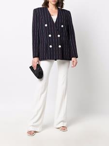 célinepre-owned Céline Pre-Owned 1980s pre-owned blazer met dubbele rij knopen - Blauw