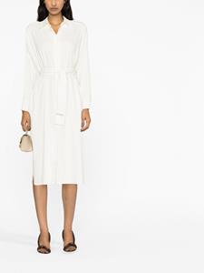 lorenaantoniazzi Lorena Antoniazzi Gestrikte maxi-blousejurk - Beige