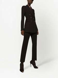dolce&gabbana Dolce & Gabbana Broek met toelopende pijpen - Zwart