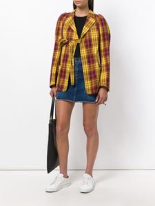 commedesgarçonspre-owned Comme Des Garçons Pre-Owned schotse ruitblazer - Veelkleurig