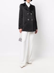 chanelpre-owned CHANEL Pre-Owned 2010 blazer met dubbele rij knopen - Zwart