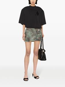 theattico The Attico Mini-rok met camouflageprint - Groen