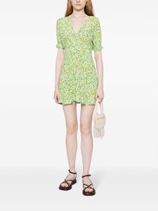 faithfullthebrand Faithfull the Brand Mini-jurk met bloemenprint - Groen