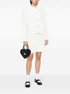 b+ab Button-up vest - Wit