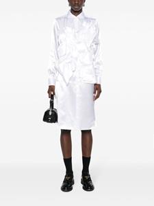 commedesgarçons Comme Des Garçons Blousejurk met ruches - Wit