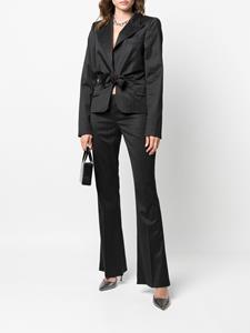 guccipre-owned Gucci Pre-Owned Blazer met strik - Zwart