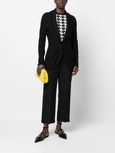 johngallianopre-owned John Galliano Pre-Owned 1990s pre-owned gehaakte blazer - Zwart