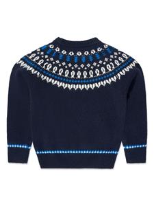 mc2saintbarthkids MC2 Saint Barth Kids Trui met ronde hals - Blauw