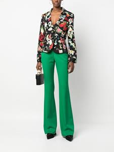 moschinopre-owned Moschino Pre-Owned Blazer met print - Zwart